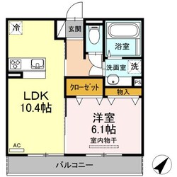 サンテカルムの物件間取画像